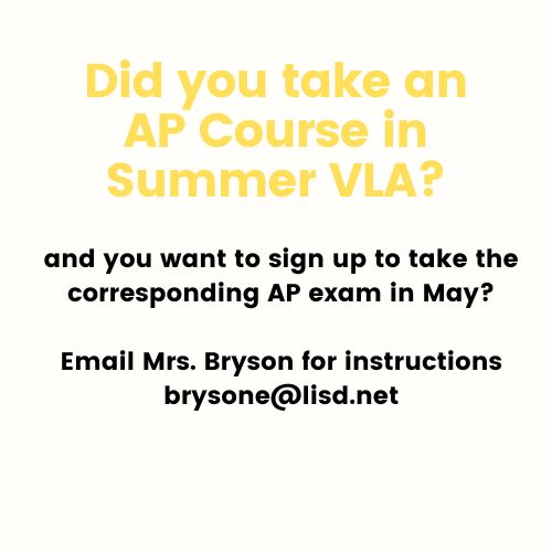 Summer AP VLA